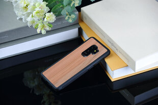 Samsung Galaxy S9 Plus suojakuori Man&Wood, Cappuccino, musta hinta ja tiedot | Puhelimen kuoret ja kotelot | hobbyhall.fi