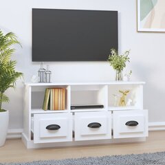 vidaXL TV-taso valkoinen 100x35x50 cm tekninen puu hinta ja tiedot | TV-tasot | hobbyhall.fi