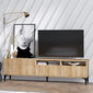 Kalune Design TV-taso Ross, ruskea hinta ja tiedot | TV-tasot | hobbyhall.fi