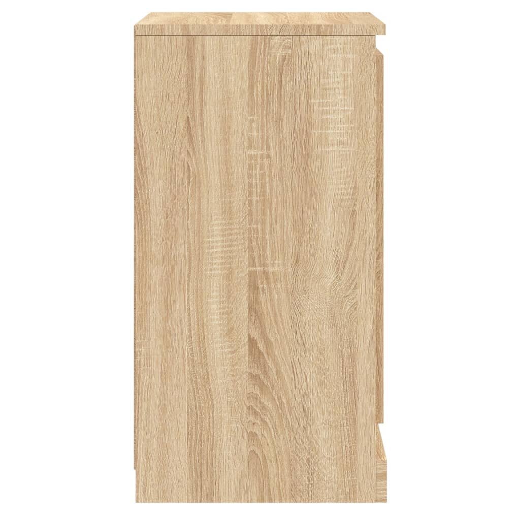 vidaXL Senkki Sonoma tammi 37,5x35,5x67,5 cm tekninen puu hinta ja tiedot | Olohuoneen kaapit ja lipastot | hobbyhall.fi