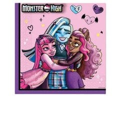 Kertakäyttöiset paperilautasliinat Monster High, 20 kpl hinta ja tiedot | Tarjoiluastiat ja aterimet juhliin | hobbyhall.fi