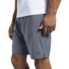 Wor comm woven short reebok miehet grey fp9089 hinta ja tiedot | Miesten shortsit | hobbyhall.fi