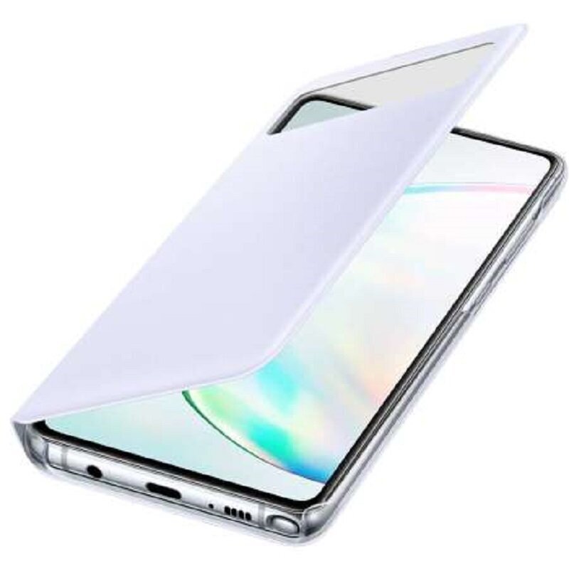 Samsung Galaxy Note10 Lite S View Wallet Case White hinta ja tiedot | Puhelimen kuoret ja kotelot | hobbyhall.fi