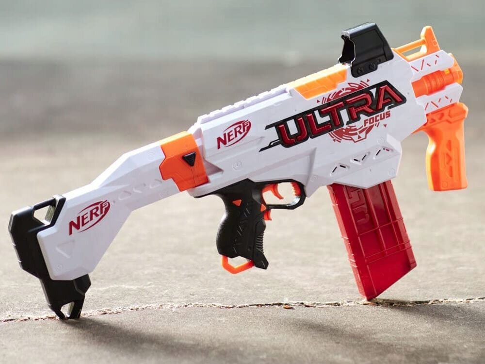 Nerf Ultra Focus iso pistooli vaahtomuoviluodeilla hinta ja tiedot | Poikien lelut | hobbyhall.fi
