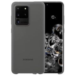 SAMSUNG SILICONE COVER S20 ULTRA GRAY hinta ja tiedot | Puhelimen kuoret ja kotelot | hobbyhall.fi