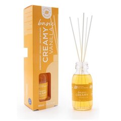 Kotituoksu tikkuilla La Casa de los Aromas Basic Creamy Vanilla, 95 ml hinta ja tiedot | La casa de los aromas Hajuvedet ja kosmetiikka | hobbyhall.fi