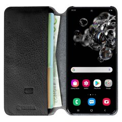Krusell Sunne PhoneWallet, Samsung Galaxy S20 Ultra, musta hinta ja tiedot | Puhelimen kuoret ja kotelot | hobbyhall.fi