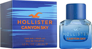 Hollister Canyon Sky EDT miesten partavesi, 100 ml hinta ja tiedot | Hollister Hajuvedet ja kosmetiikka | hobbyhall.fi
