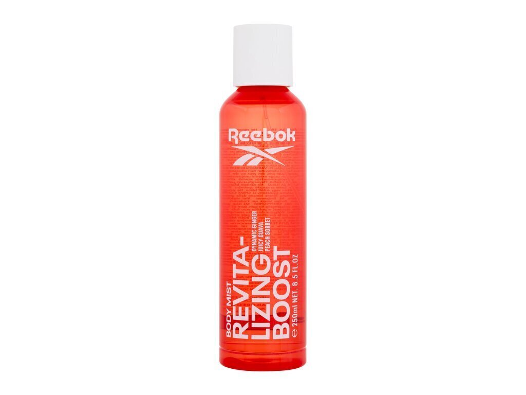 Vartalosuihke Reebok Boost miehille, 250 ml hinta ja tiedot | Vartalovoiteet ja -emulsiot | hobbyhall.fi