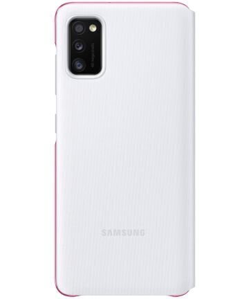 Samsung Galaxy A41 S View Wallet Cover -lompakkokotelo, valkoinen hinta ja tiedot | Puhelimen kuoret ja kotelot | hobbyhall.fi