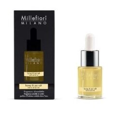 Tuoksuöljy Millefiori Milano Honey and Sea salt, 15 ml hinta ja tiedot | Eteeriset ja kosmeettiset öljyt | hobbyhall.fi