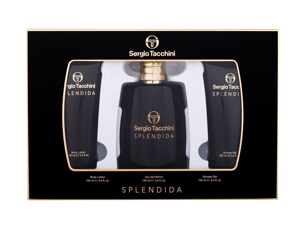 Sarja Sergio Tacchini naisille: Eau de Parfum 100 ml + vartalovoide 100 ml + suihkugeeli 100 ml. hinta ja tiedot | Naisten hajuvedet | hobbyhall.fi