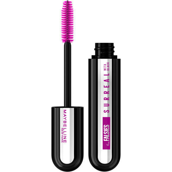 Ripsiväri Maybelline The Falsies Surreal, Meta Black, 10 ml hinta ja tiedot | Silmämeikit | hobbyhall.fi