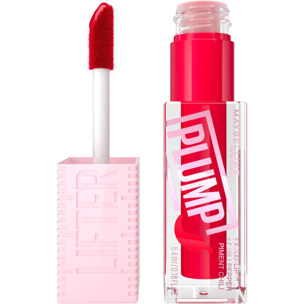 Huulikiilto Maybelline Lifter Plump, 004 Red Flag, 5,4 ml hinta ja tiedot | Huulipunat, huulikiillot ja huulirasvat | hobbyhall.fi