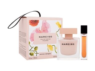 Narciso Rodriguez Ladies Poudre naisten setti: Eau de Parfum, 90 ml + suihkepullo, 10 ml hinta ja tiedot | Naisten hajuvedet | hobbyhall.fi