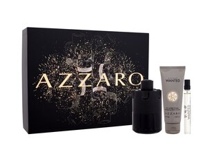 Sarja Azzaro miehille: Eau de Parfum 100ml + shampoo/suihkugeeli 75 ml + Eau de Parfum 10 ml. hinta ja tiedot | Miesten hajuvedet | hobbyhall.fi