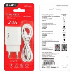 iKaku KSC-314 EU USB Socket 2.4A hinta ja tiedot | iKaku Matkapuhelimet ja tarvikkeet | hobbyhall.fi