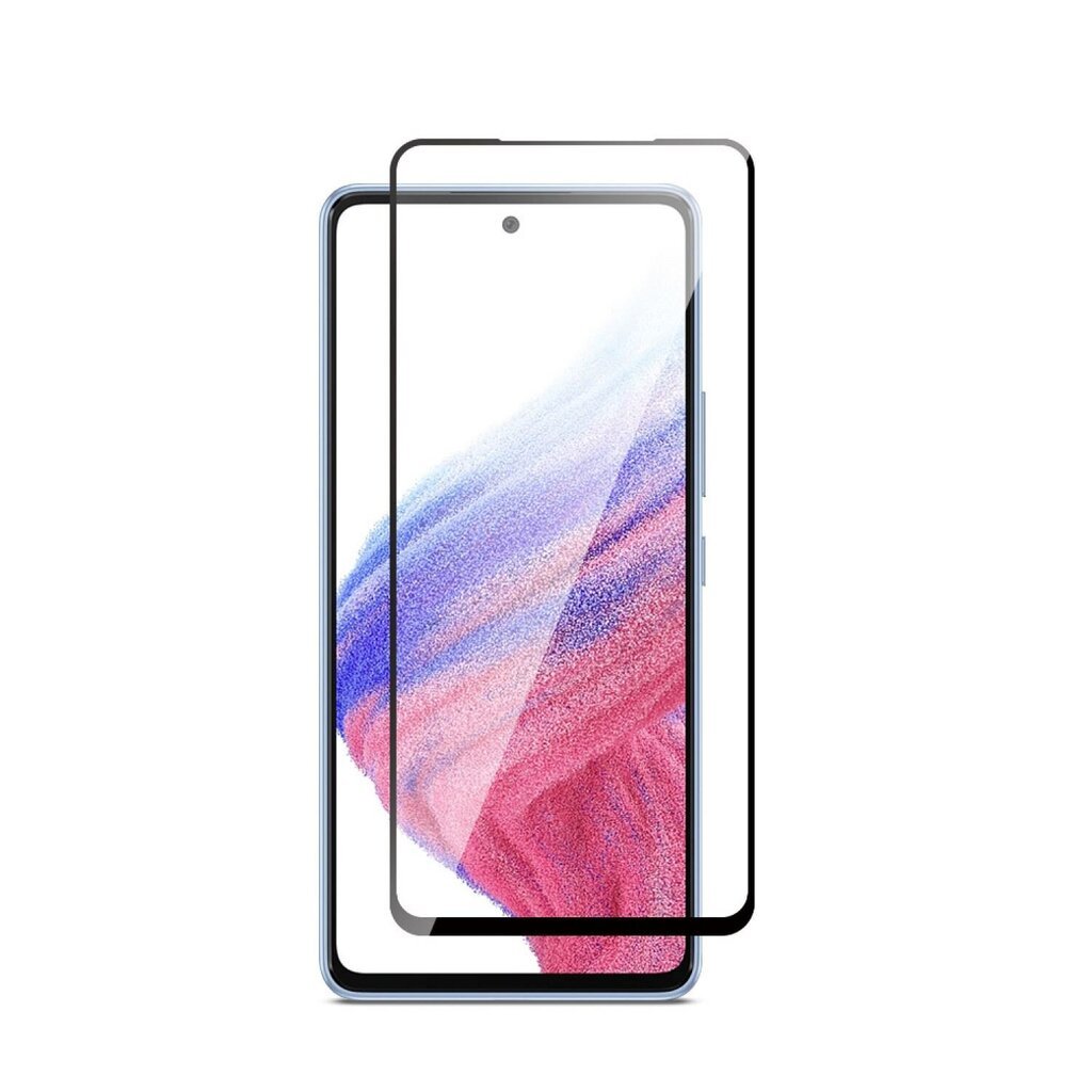 Riff 5D 0.3mm näytönsuojalasi Samsung Galaxy A536 A53 5G Musta hinta ja tiedot | Näytönsuojakalvot ja -lasit | hobbyhall.fi