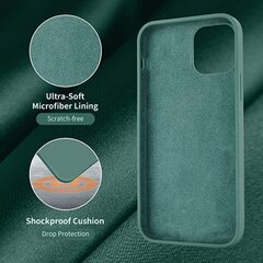 Riff silikoninen suojakuori Apple iPhone 14 Pro Green hinta ja tiedot | Puhelimen kuoret ja kotelot | hobbyhall.fi