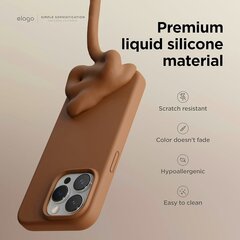 Riff silikoninen suojakuori Apple iPhone 15 Brown hinta ja tiedot | Puhelimen kuoret ja kotelot | hobbyhall.fi