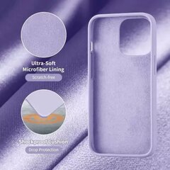 Riff silikoninen suojakuori Apple iPhone 15 Lavander hinta ja tiedot | Riff Puhelimet, älylaitteet ja kamerat | hobbyhall.fi