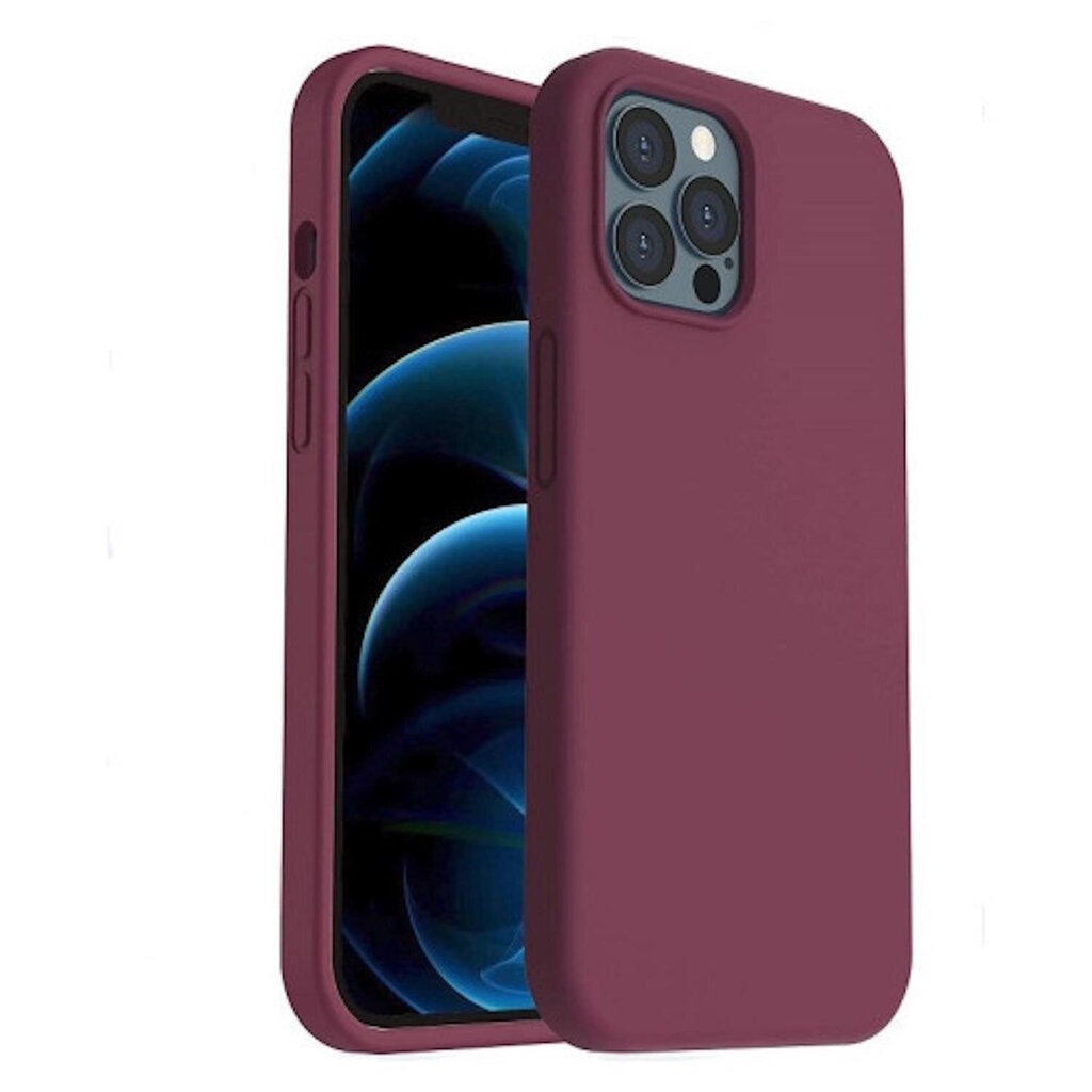 Riff silikoninen suojakuori Apple iPhone 15 Plus Bordo hinta ja tiedot | Puhelimen kuoret ja kotelot | hobbyhall.fi