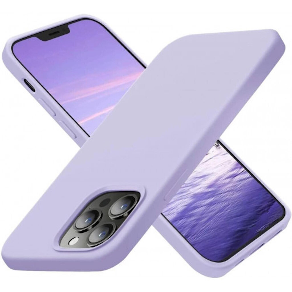 Riff silikoninen suojakuori Apple iPhone 15 Plus Lavander hinta ja tiedot | Puhelimen kuoret ja kotelot | hobbyhall.fi