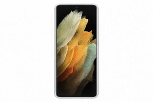 Samsung Galaxy S21 Ultra suojakuori, vaaleanharmaa hinta ja tiedot | Puhelimen kuoret ja kotelot | hobbyhall.fi