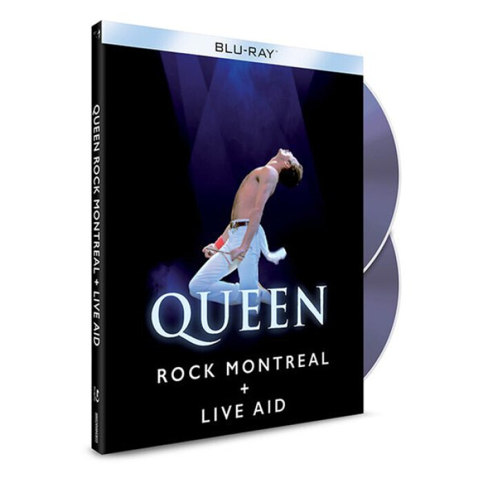 2 BLU-RAY DISC QUEEN Rock Montreal + Live Aid (Dolby Atmos/DTS HD Master/Stereo) Blu-Ray disc hinta ja tiedot | Vinyylilevyt, CD-levyt, DVD-levyt | hobbyhall.fi