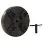 vidaXL Nelileukainen puukara M18-liitännällä teräs musta 150x63 mm hinta ja tiedot | Käsityökalut | hobbyhall.fi