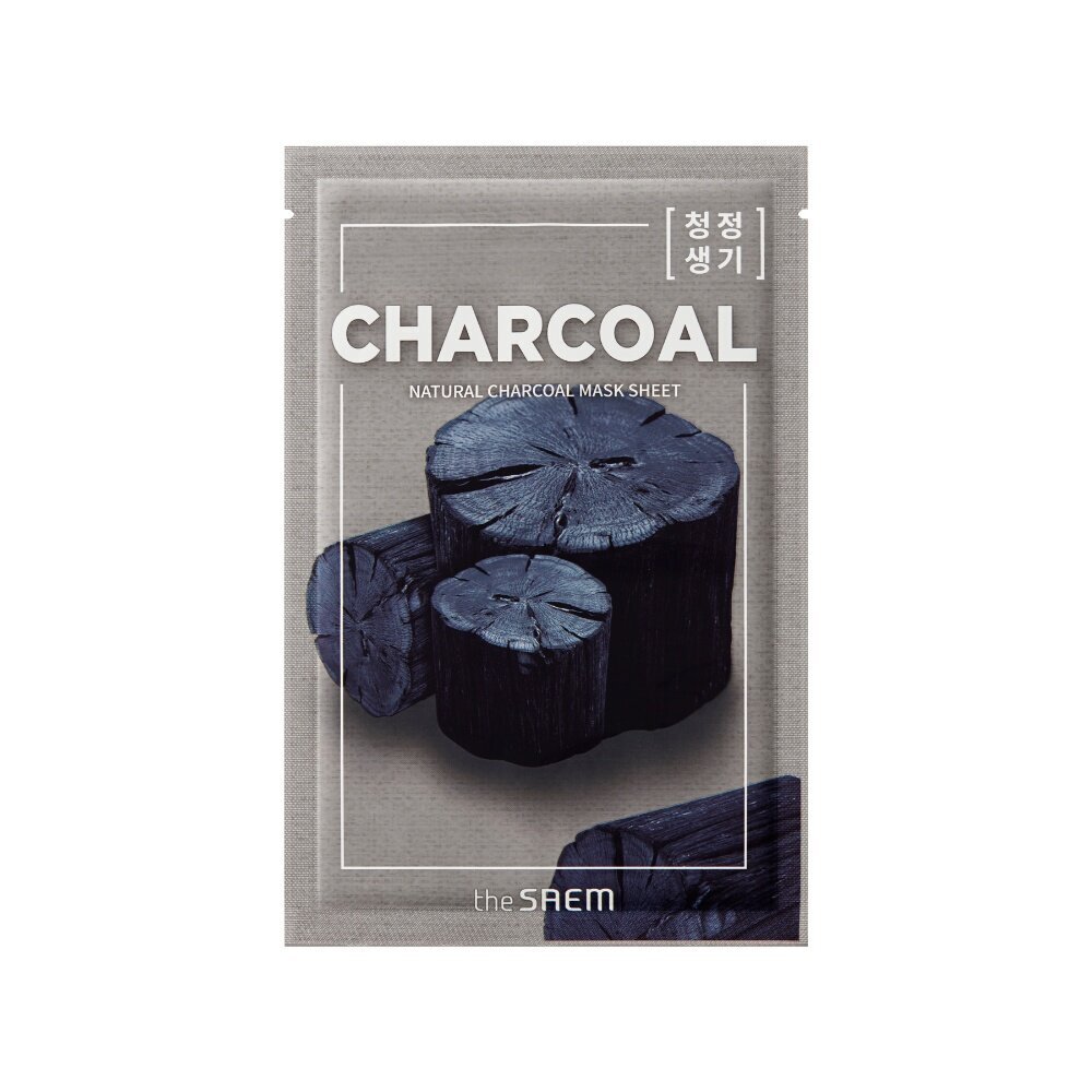 Arkkinaamio The Saem Natural Charcoal, 21 ml hinta ja tiedot | Kasvonaamiot ja silmänalusaamiot | hobbyhall.fi