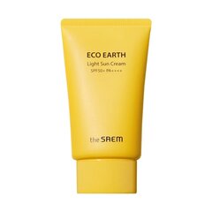 Aurinkovoide The Saem Eco Earth Light SPF 50+, 50 ml hinta ja tiedot | Aurinkovoiteet | hobbyhall.fi