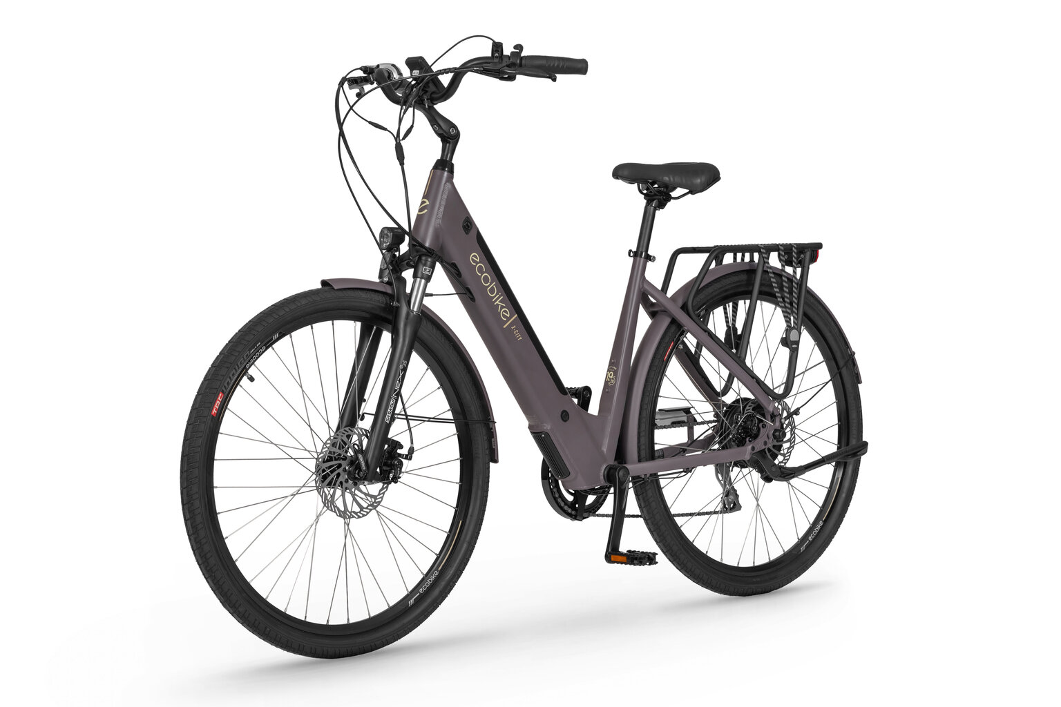 Sähköpyörä EcoBike X-City Coffee 28", ruskea hinta ja tiedot | Sähköpyörät | hobbyhall.fi