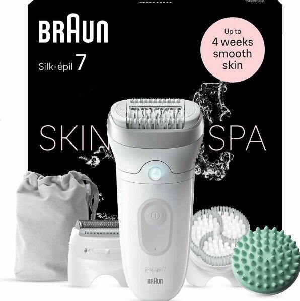 Braun Silk Epil 7 SkinSpa 7-081 hinta ja tiedot | Epilaattorit ja karvanpoistolaitteet | hobbyhall.fi