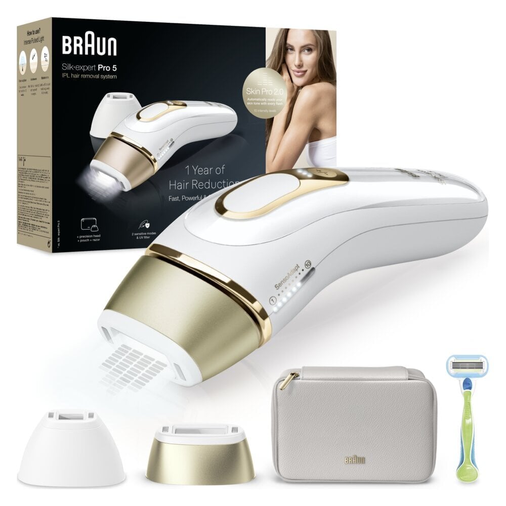 Braun PL5152 Silk-expert Pro 5 hinta ja tiedot | Epilaattorit ja karvanpoistolaitteet | hobbyhall.fi