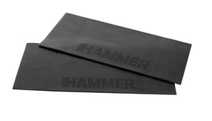 Suojalattiamatto Hammer, 70x30cm, 2 kpl, musta hinta ja tiedot | Hammer Kuntolaitteet | hobbyhall.fi