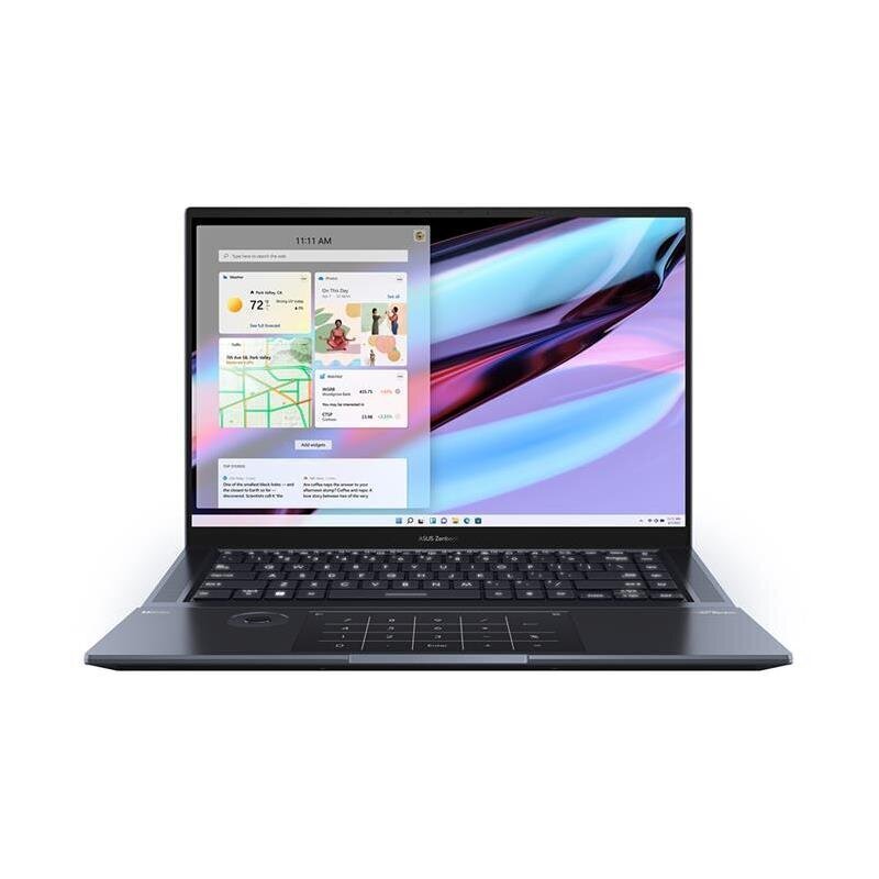 Asus ZenBook BX7602VI-ME096W i9-13900H 32GB SSD 2TB Intel Iris Xe Graphics W11H Black hinta ja tiedot | Kannettavat tietokoneet | hobbyhall.fi