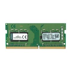 Kingston DDR4 SODIMM 4GB/2400 CL17 1Rx16 (KVR24S17S6/4) hinta ja tiedot | Muisti (RAM) | hobbyhall.fi