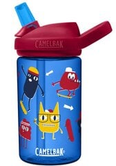 Pullo CamelBak Eddy+ Kids Skate Monsters 0,4L hinta ja tiedot | Juomapullot | hobbyhall.fi