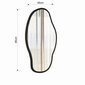 Mirror Kalune Design Couldy peili, musta hinta ja tiedot | Peilit | hobbyhall.fi