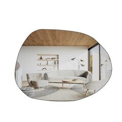 Peili Kalune Design Liora, hopean värinen hinta ja tiedot | Peilit | hobbyhall.fi