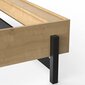 Sänky Atrium Craft, 140x190/200 cm, ruskea hinta ja tiedot | Sängyt | hobbyhall.fi