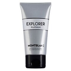 Suihkugeeli Montblanc Explorer Platinum miehille, 150 ml hinta ja tiedot | Mont Blanc Vartalonhoito | hobbyhall.fi