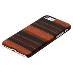 MAN&WOOD suojakuori Apple iPhone 7/8 - Ebony Black hinta ja tiedot | Puhelimen kuoret ja kotelot | hobbyhall.fi