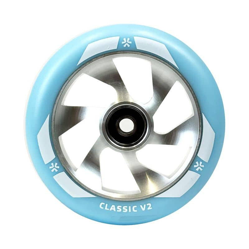 Potkulaudan pyörä Union Classic V2 Pro Scooter Wheel 110mm, sininen/harmaa hinta ja tiedot | Potkulaudat | hobbyhall.fi