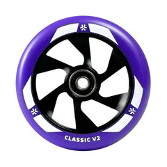 Potkulaudan pyörä Union Classic V2 Pro Scooter Wheel 110mm, violetti/musta hinta ja tiedot | Union Lapset | hobbyhall.fi