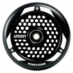 Potkulaudan pyörä Union Honeycomb Pro Scooter Wheel 110mm, musta hinta ja tiedot | Union Ulkoilu | hobbyhall.fi