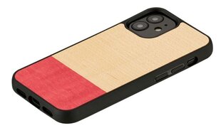 MAN&WOOD suojakuori Apple iPhone 12 mini - Miss Match Black hinta ja tiedot | Puhelimen kuoret ja kotelot | hobbyhall.fi