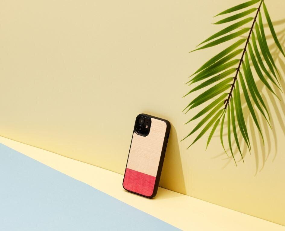 MAN&WOOD suojakuori Apple iPhone 12 mini - Miss Match Black hinta ja tiedot | Puhelimen kuoret ja kotelot | hobbyhall.fi