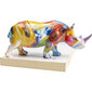 Koristefiguuri Colored Rhino hinta ja tiedot | Sisustustuotteet | hobbyhall.fi